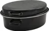 KARL KRÜGER Gänsebräter oval 7,5 l Ø38cm emailliert schwarz Produktbild-Vorschau 7