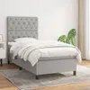 "2026 Promotion" Boxspringbett mit Matratze - Hellgrau Produktbild-Vorschau 1