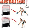 Net Playz Pickleball Rebounder 6FT trenažér na pickleball Náhled obrázku produktu 3