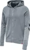 Hummel hmlLEGACY ZIP HOODIE Pullover Oberteil Zipper - grau Produktbild-Vorschau 1