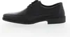 A black leather men's dress shoe shown from the side against a white background. Voir les images du produit