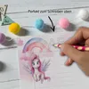 Schreibtischunterlage Kinder Alicorn, DIN A3, ABC Leiste, Produktbild-Vorschau 4