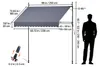 VEVOR, tenda a rullo avvolgibile da 250 cm, tenda Anteprima dell’immagine prodotto 8