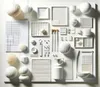 NEWROOM Tapete Baker White Weiß Vliestapete - Skandinavisch Produktbild-Vorschau 6