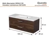 Quentis Badmöbel Genua 100 cm, Nussbaum, Produktbild-Vorschau 4