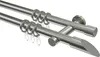 Interdeco Gardinenstange / Vorhangstange Edelstahl, Typ Produktbild-Vorschau 1