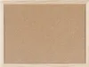 A plain, flat shot of a corkboard with a wooden frame. Produktbild-Vorschau