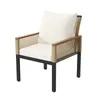 A single outdoor chair with cushions, presented on a white background. Anteprima dell’immagine prodotto