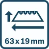 BOSCH 1600A016BL Cutter pliant, ergonomique, 3 lames Voir les images du produit 10