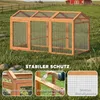 Kurník PawHut 156 x 70,5 x 84 cm – výběh s bidlem a Náhled obrázku produktu 4