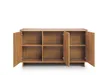 Kommode, karamellfarbene Eiche, 147 x 82 x 39 cm Produktbild-Vorschau 3