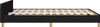 The Living Store Bettgestell mit Kopfteil Schwarz 140x190 Produktbild-Vorschau 6