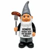 Gartenzwerg Grillmeister 45 cm aus Kunstharz mit Grillzange Produktbild-Vorschau 4