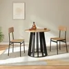 Esstisch 'Lensuu' 76 x Ø80 cm Küchentisch Metallgestell Produktbild-Vorschau 3