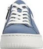 Rieker  Damenschuhe Schnürschuhe Sportive  Blau Freizeit Productafbeelding-voorbeeld 7