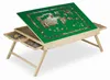 Stolik do układania puzzli Relaxdays, 4 szuflady, puzzle do Podgląd zdjęcia produktu 1
