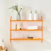 Modulares Wandregal ’Strängnäs’ Stahl 50 x 60 x 15 cm Produktbild-Vorschau 2