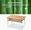 Table de camping KING CAMP Bambou 100 x 65 cm Voir les images du produit 7