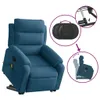 VidaXL 3205113, Samt, Blau, Schaum, 110 kg, 750 mm, 925 mm Produktbild-Vorschau 10