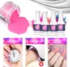 Dipping Powder Nails Set, 8 Farben Glitzer Dip Powder Nail Produktbild-Vorschau 6