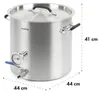 KlarsteinBrauheld Pur 35, garnek do warzenia piwa, 35 l, Podgląd zdjęcia produktu 7