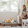 PawHut Hundeliege Outdoor, Erhöhtes Hundebett für Produktbild-Vorschau 7