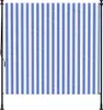 vidaXL Außenrollo Blau und Weiß 200x270 cm Stoff und Stahl Produktbild-Vorschau 3