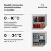Klarstein Irene Retro mini mraznička, 31 l, flexibilný Náhľad obrázku produktu 2