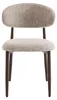 Furnihaus - Chaises de salle à manger Celia Taupe Noyer Voir les images du produit 3