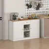 Komoda HOMCOM z szufladami, 2 drzwiami, 2 otwartymi Podgląd zdjęcia produktu 4