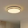 Lindby LED-Deckenlampe Emiva, 50 cm, Holz hell, CCT Produktbild-Vorschau 2