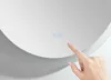 Badmöbel Set 90cm Weiß Hochglanz Keramik Becken runder LED Produktbild-Vorschau 10