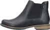 A side view of a black leather Chelsea boot. Anteprima dell’immagine prodotto