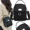 Mini borsa telefonica multifunzionale da donna, nera, Anteprima dell’immagine prodotto 7