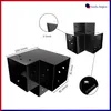 GeZu Impex Pfostenecke für 3 Balken 91 x 91 mm Schwarz Produktbild-Vorschau 2