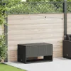 vidaXL Venkovní box na polštářky černý 100x55x55,5 cm Náhled obrázku produktu 2