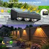 4 Stück LED Solarlampe für Außen, 3 LEDs Solarleuchte Außen Produktbild-Vorschau 5