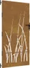 vidaXL Cancello da giardino 85x175 cm in acciaio corten Anteprima dell’immagine prodotto 1