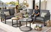 Modulares Gartenlounge-Set für 5-6 Personen, mit Produktbild-Vorschau 7