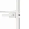 vidaXL Drzwi wewnętrzne białe 93x201,5 cm szkło hartowane i Podgląd zdjęcia produktu 7
