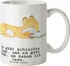 Mr. & Mrs. Panda Tasse Fuchs Lesen - Weiß - Geschenk, Produktbild-Vorschau 1