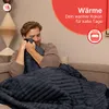 Seranova Heizdecke mit Abschaltautomatik XXL - Extra Produktbild-Vorschau 5