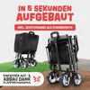 ONBEST Bollerwagen | faltbar | mit Dach | mit Regenschutz | Produktbild-Vorschau 2