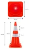 ECD Germany Pylonen groß 75 cm Verkehrshütchen Orange Produktbild-Vorschau 7