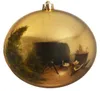 Weihnachtskugeln Kunststoff 25cm hellgold, 1 Stück Produktbild-Vorschau 1