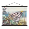 MuchoWow® Textilposter Schmetterling - Blumen - Frühling Produktbild-Vorschau 1