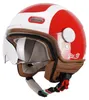 CGM 191G PIX SPRINT Rosso Bianco sagomata M Red White Produktbild-Vorschau 2