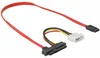 DeLOCK SAS SFF-8482+PW>1x SATA 7Pin 0,5m 82219 - DeLOCK Anteprima dell’immagine prodotto 2