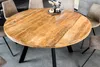 riess-ambiente Massiver Esstisch IRON CRAFT 140cm natur Produktbild-Vorschau 8