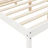 vidaXL Lit en bois massif blanc 120x190 cm Voir les images du produit 7